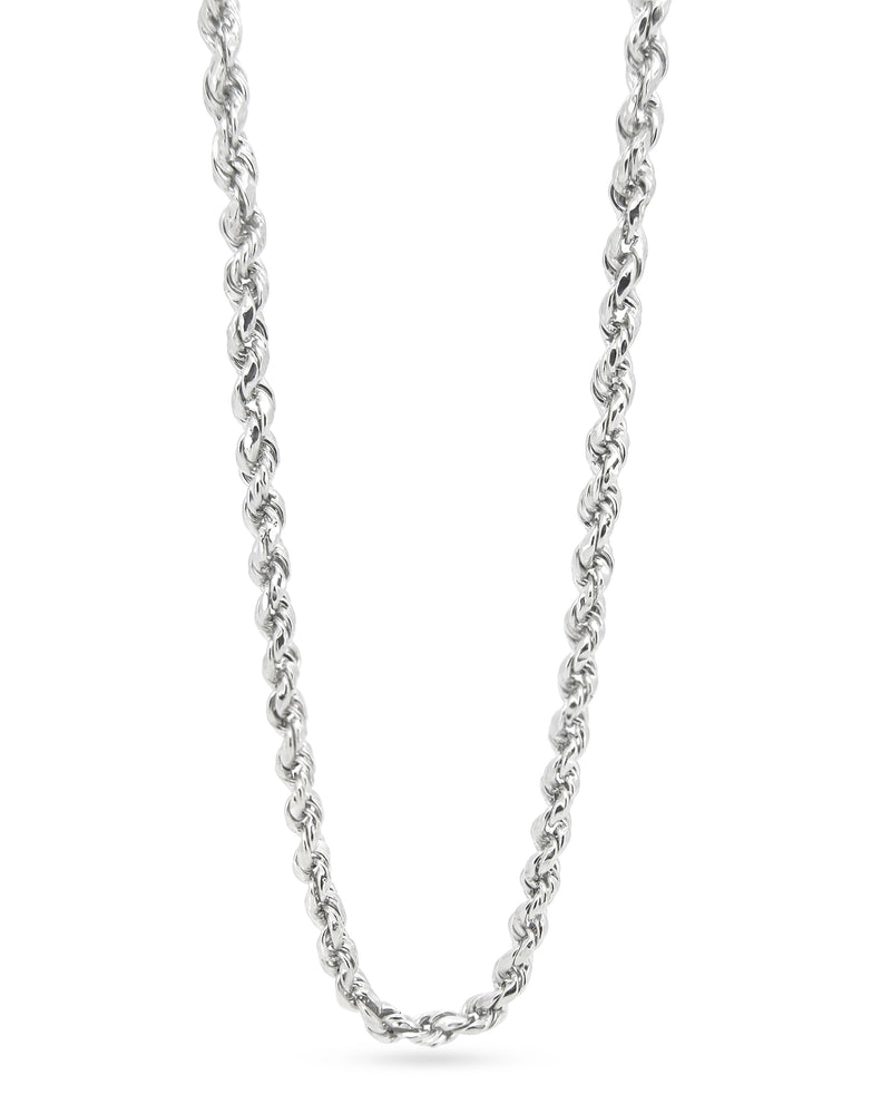 Men's Rope Chain 3mm in 925 sterling silver — hero view