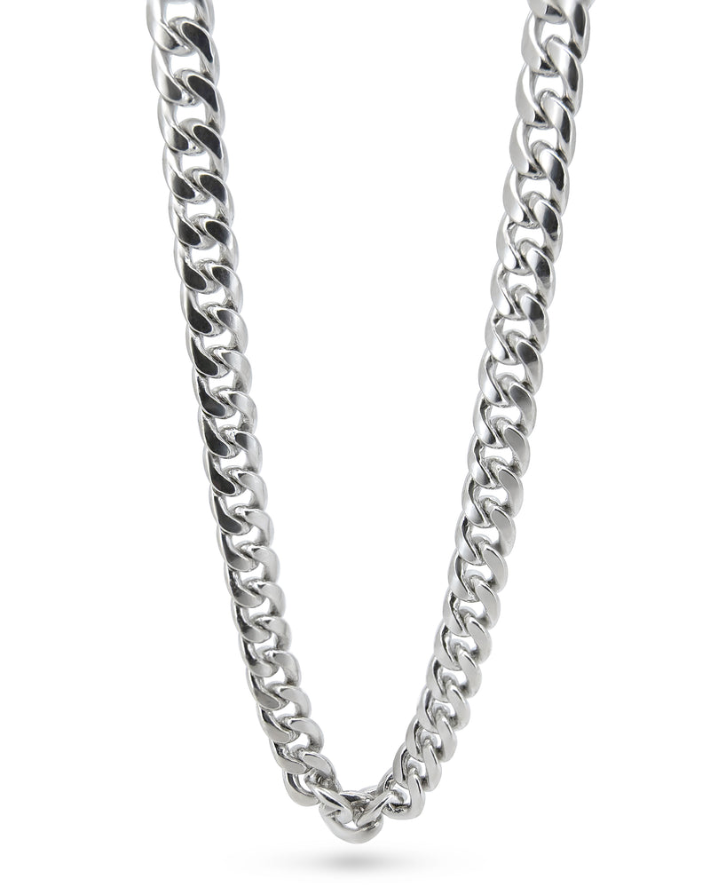 Men's Cuban Link Chain 5mm in 925 sterling silver — hero view