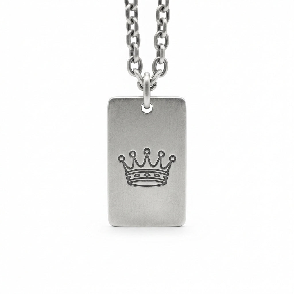 Crown Dog Tag