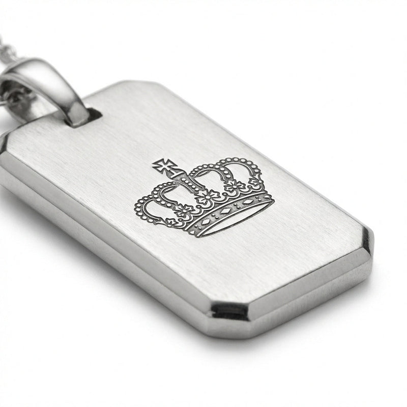 Crown Dog Tag
