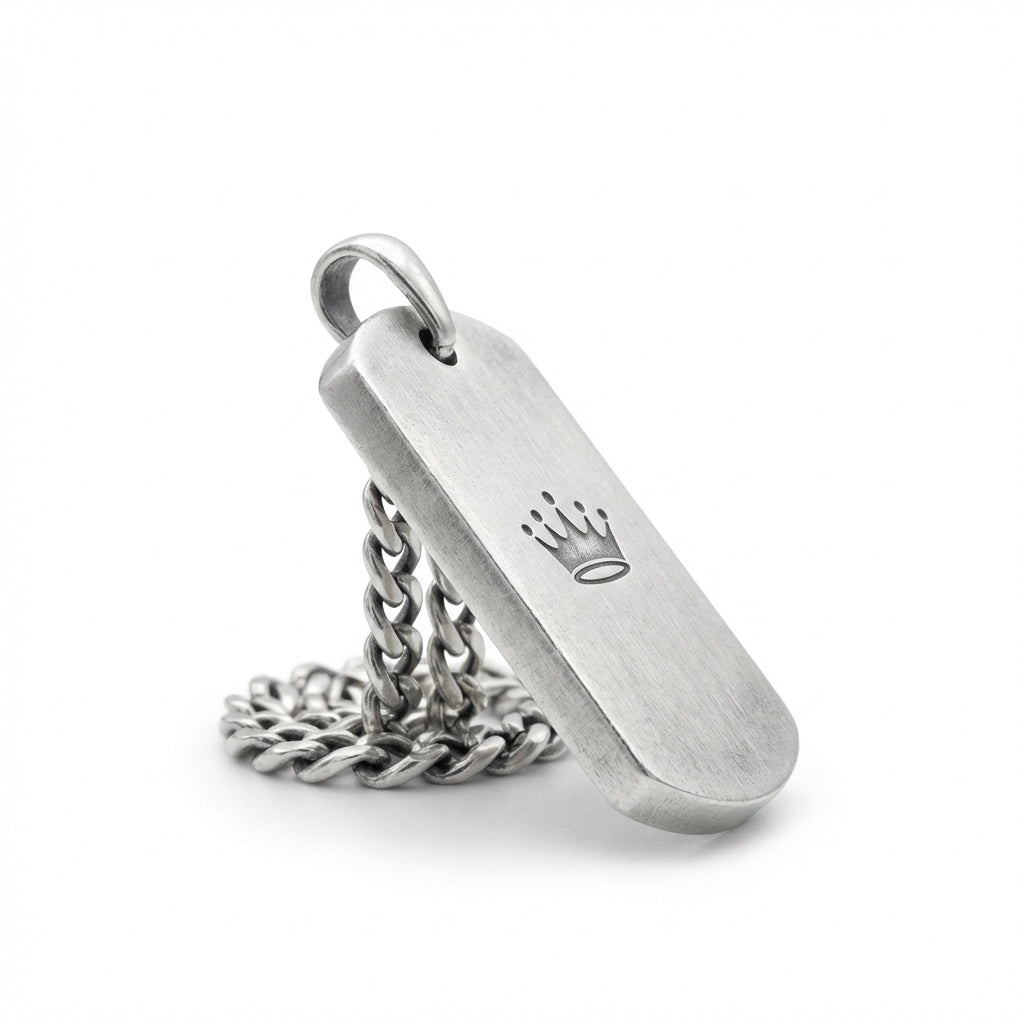 Crown Dog Tag
