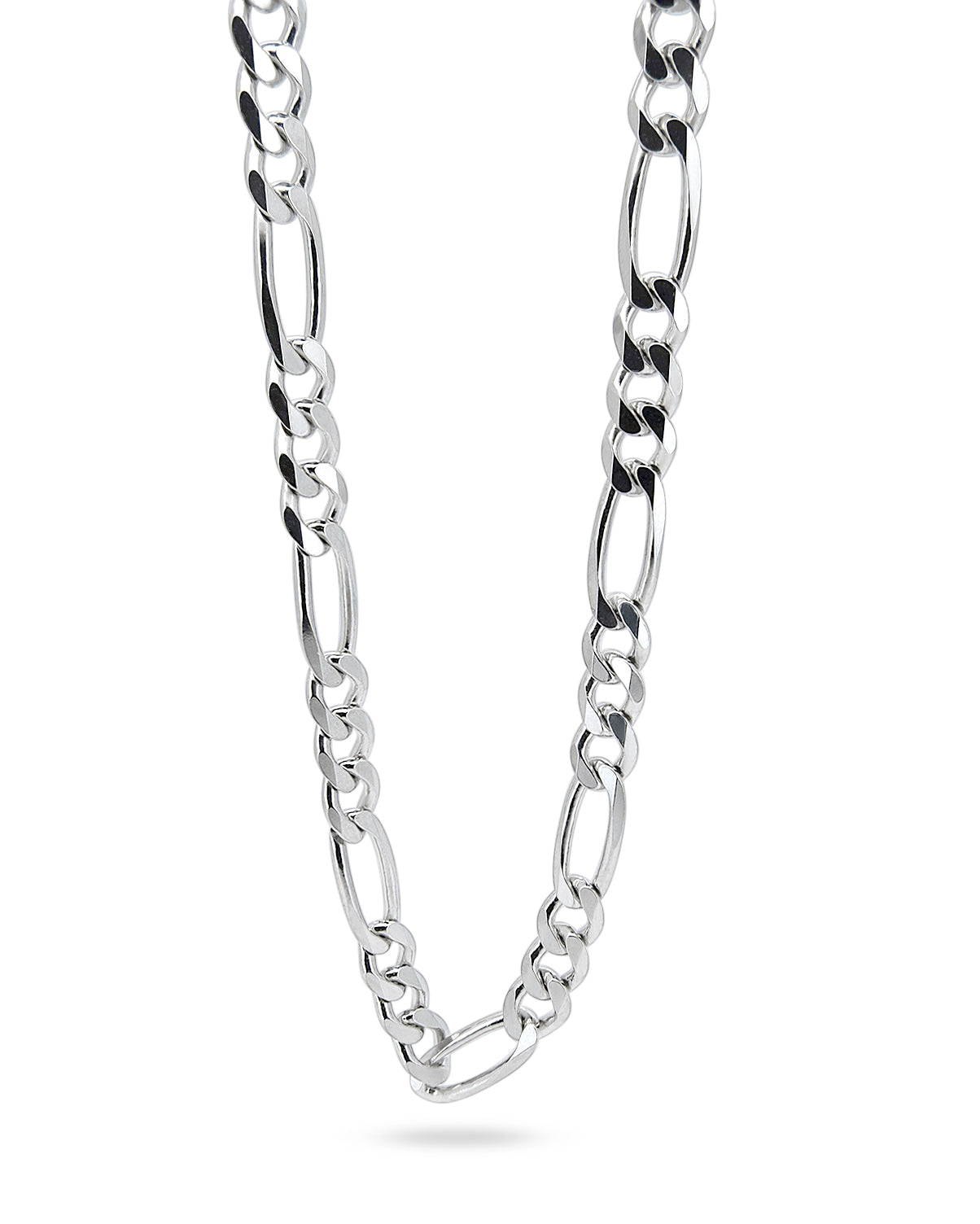 Men's Figaro Chain 5mm in 925 sterling silver — hero view