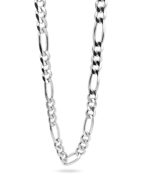 Men's Figaro Chain 5mm in 925 sterling silver — hero view