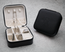 Heavy Lies vegan-leather travel case