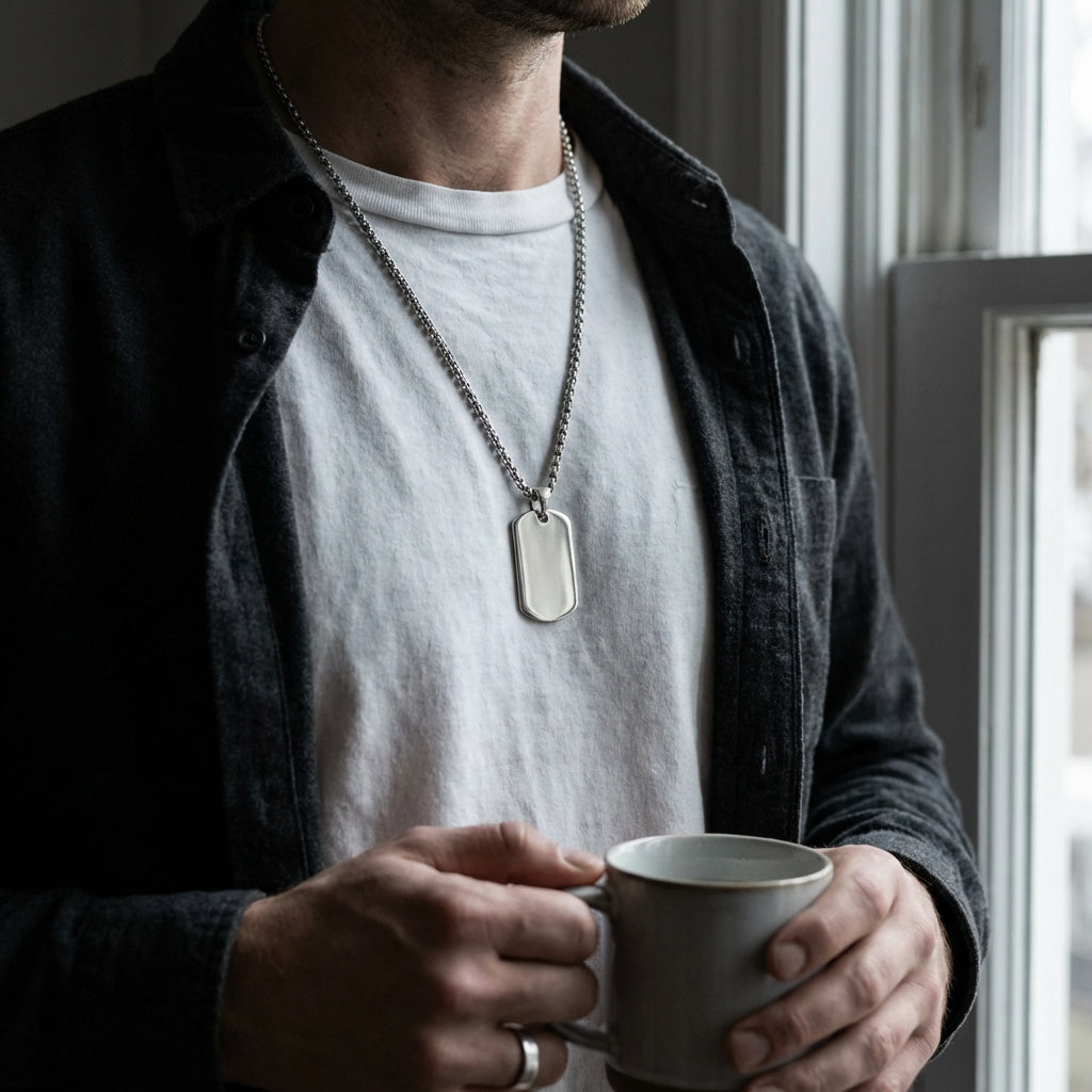 Plain Dog Tag